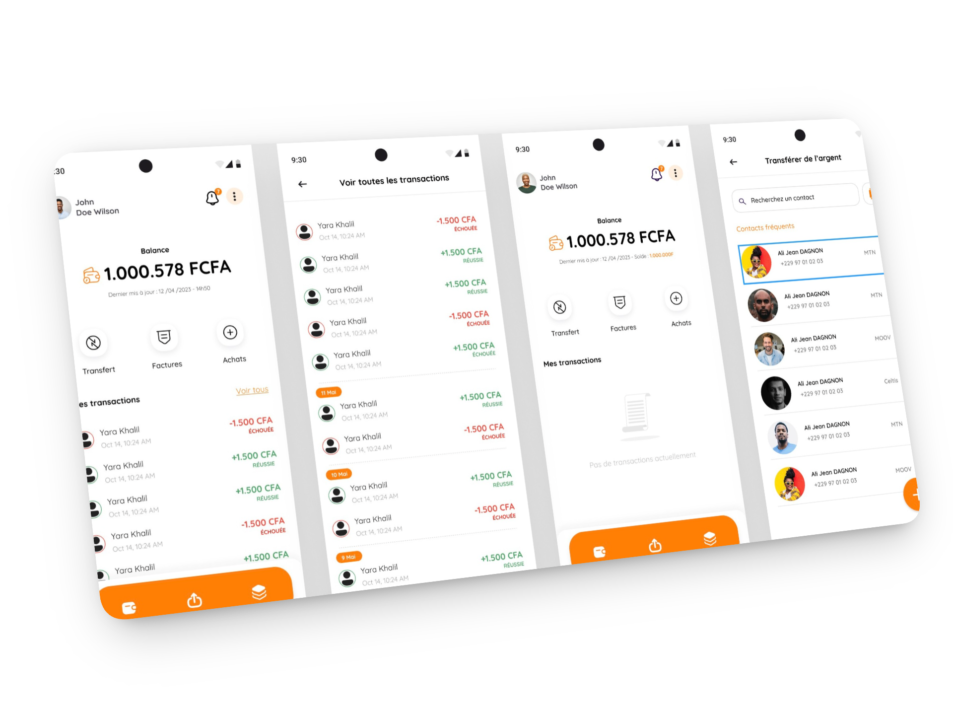WeTransfert — vue 1