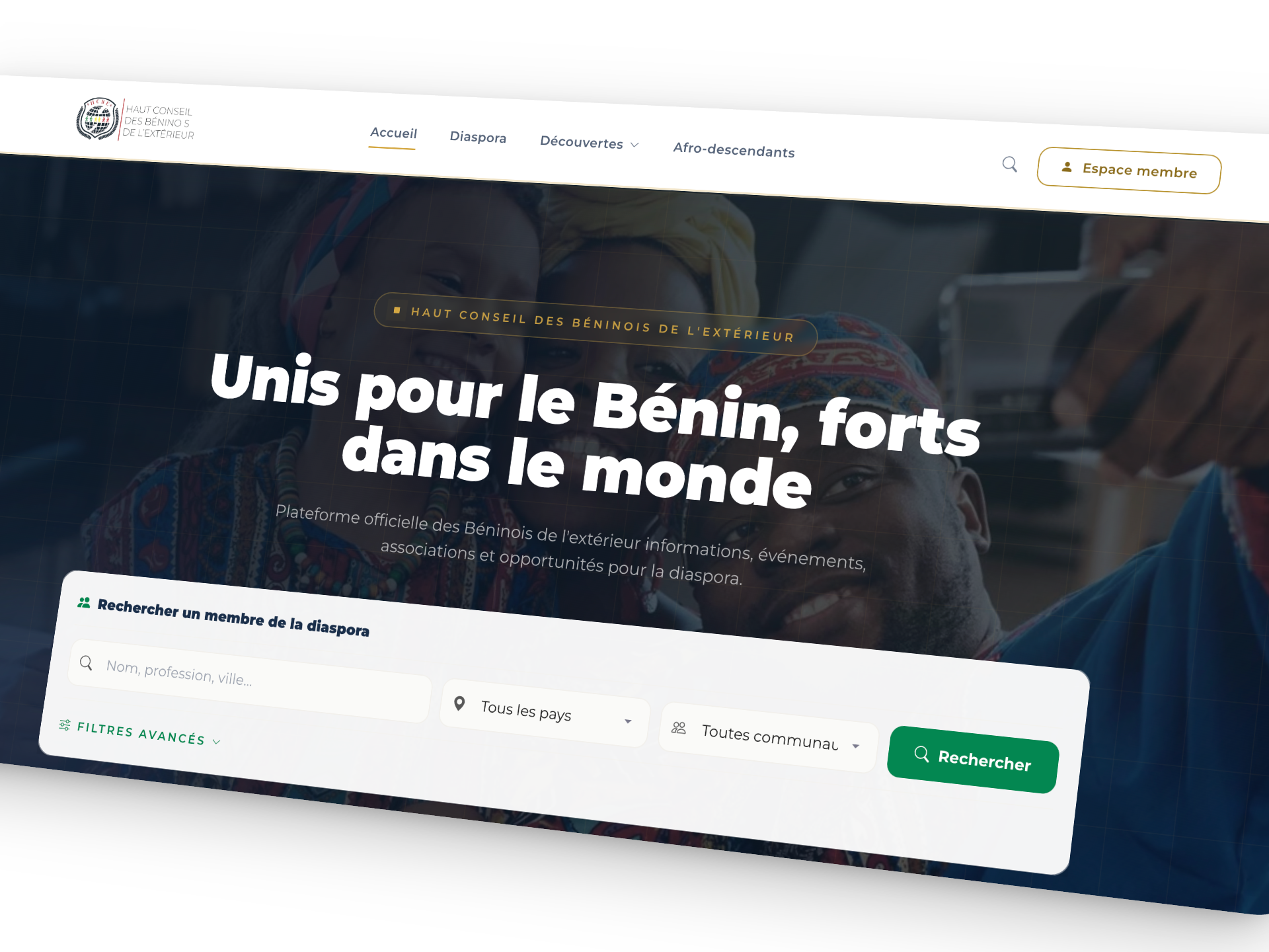 Les Béninois du Monde